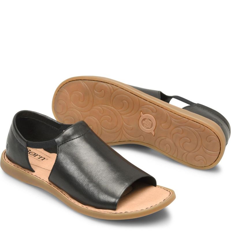 Born Women's Cove Modern Sandals - Black - Click Image to Close