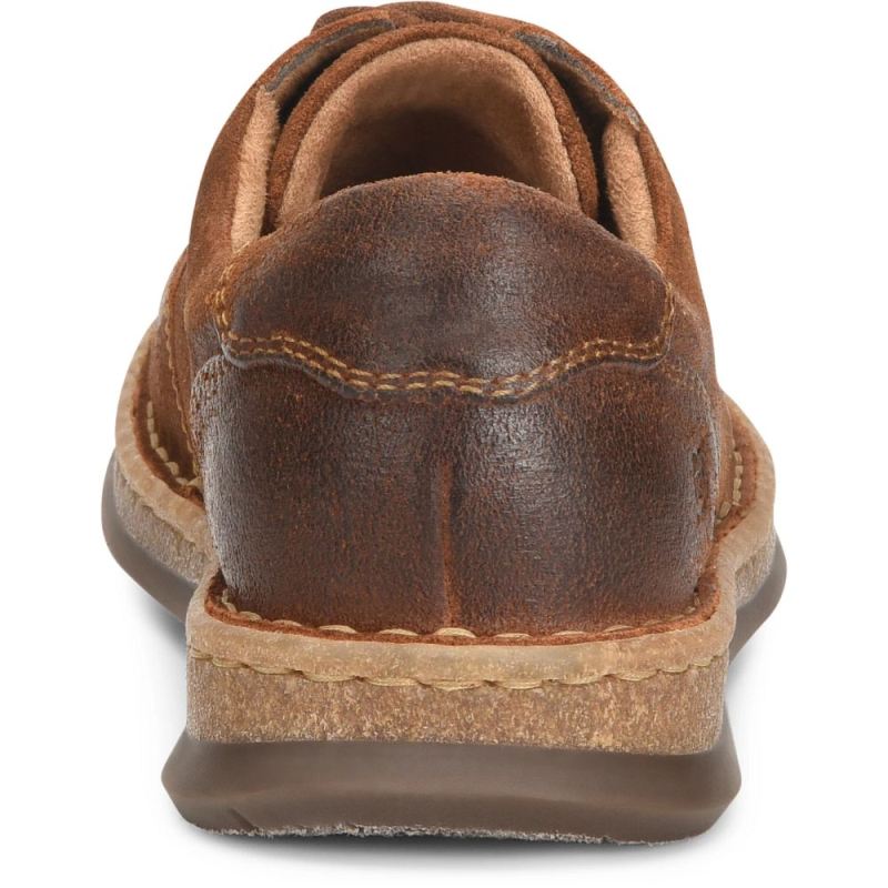 Born Men's Bronson Slip-Ons & Lace-Ups - Glazed Ginger Distresse