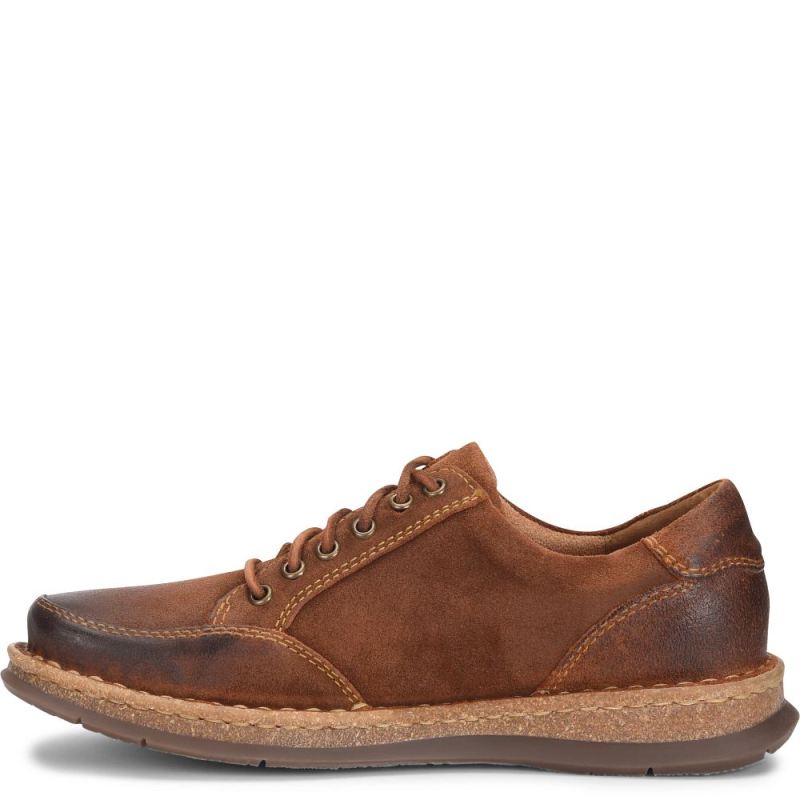 Born Men's Bronson Slip-Ons & Lace-Ups - Glazed Ginger Distresse