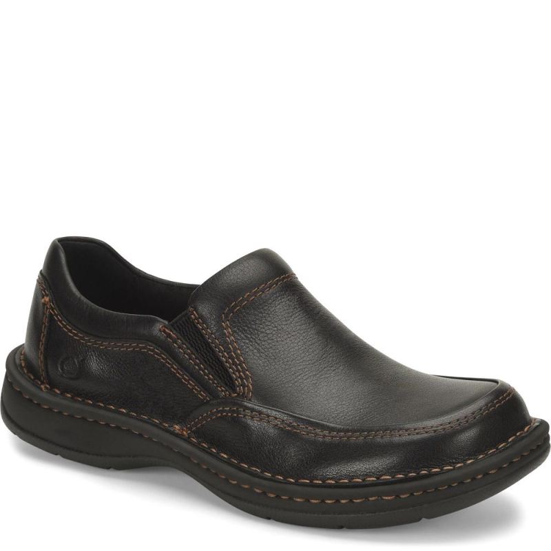 Born Men's Blast III Slip-Ons & Lace-Ups - Black