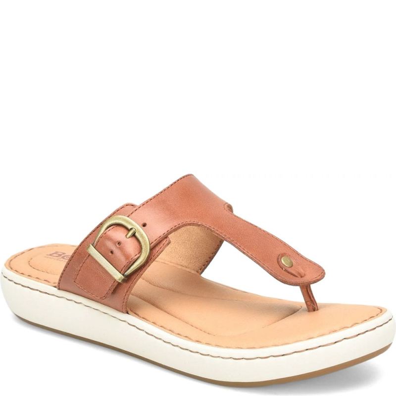 Born Women's Jules Sandals - Cognac Brown (Brown)