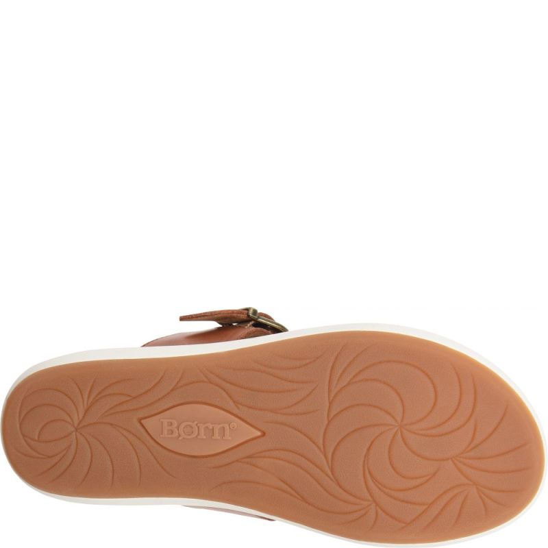 Born Women's Jules Sandals - Cognac Brown (Brown)