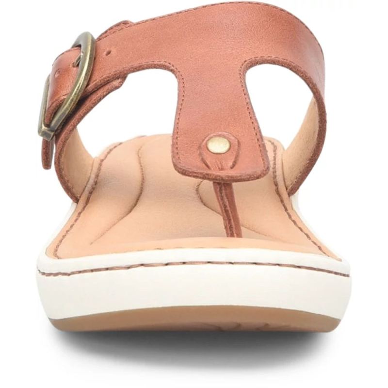 Born Women's Jules Sandals - Cognac Brown (Brown)