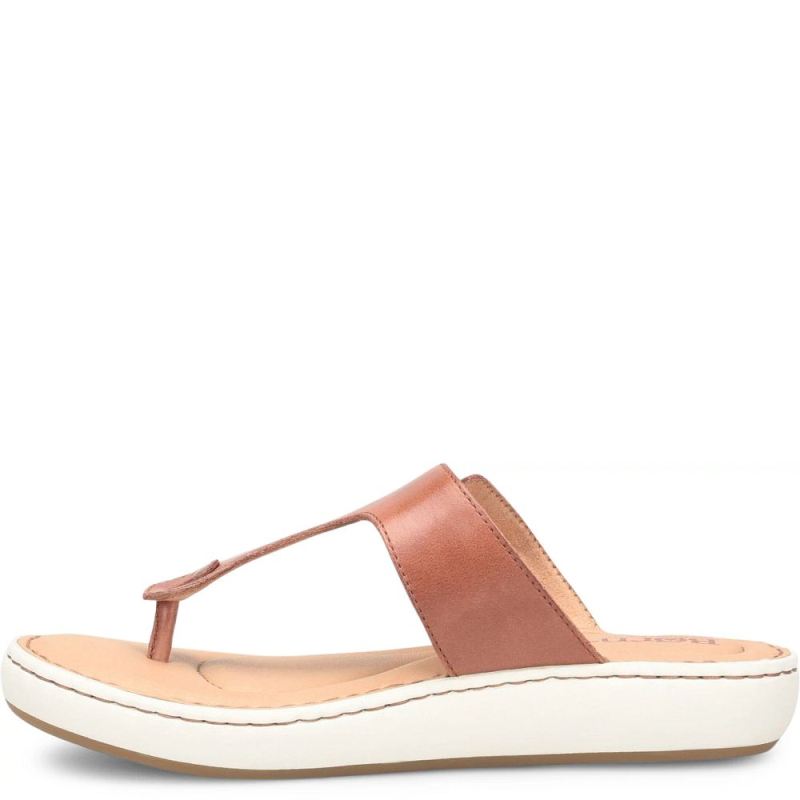 Born Women's Jules Sandals - Cognac Brown (Brown)