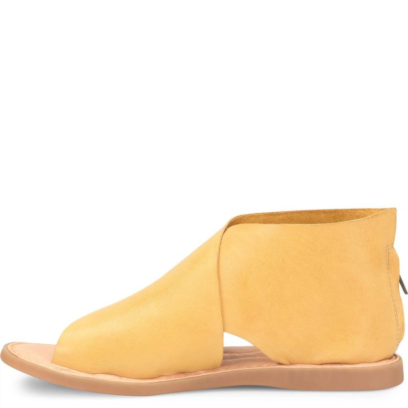 Born Women's Iwa Sandals - Yellow Ocra (Yellow)