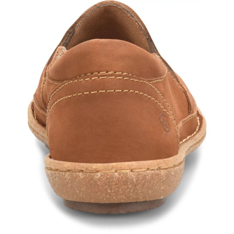 Born Women's Mayflower II Slip-Ons & Lace-Ups - Maple Leaf Nubuc