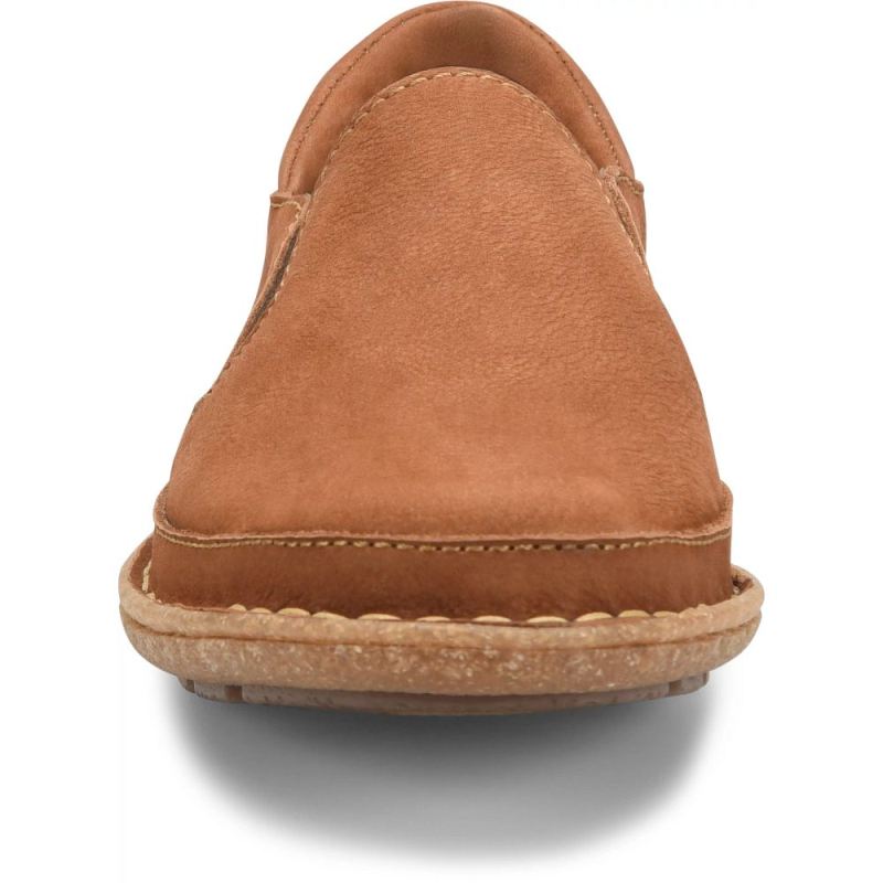 Born Women's Mayflower II Slip-Ons & Lace-Ups - Maple Leaf Nubuc