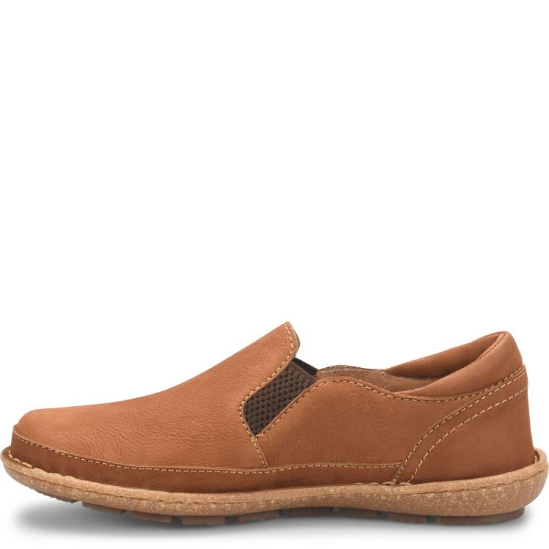 Born Women's Mayflower II Slip-Ons & Lace-Ups - Maple Leaf Nubuc