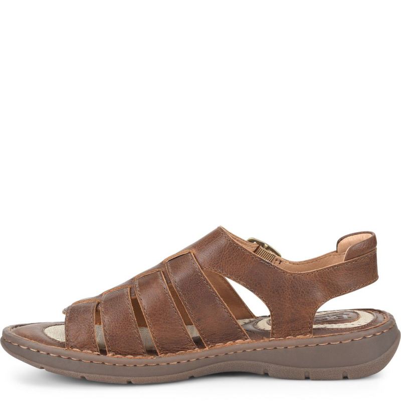 Born Men's Wichita Sandals - Tan Cymbal (Brown)