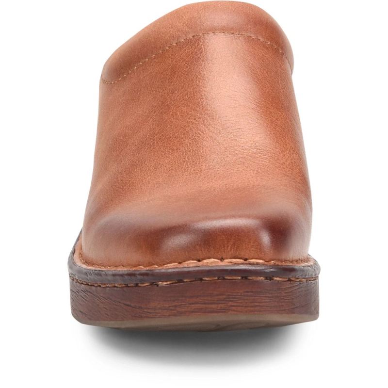 Born Women's Hilary Clogs - Cognac (Brown)