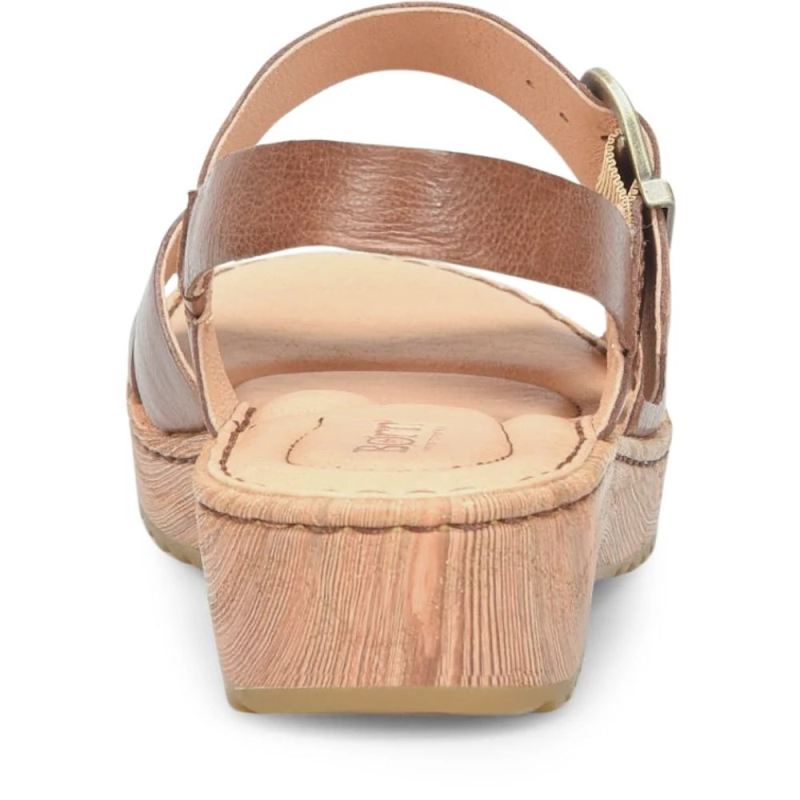 Born Women's Aida Sandals - Luggage (Brown)