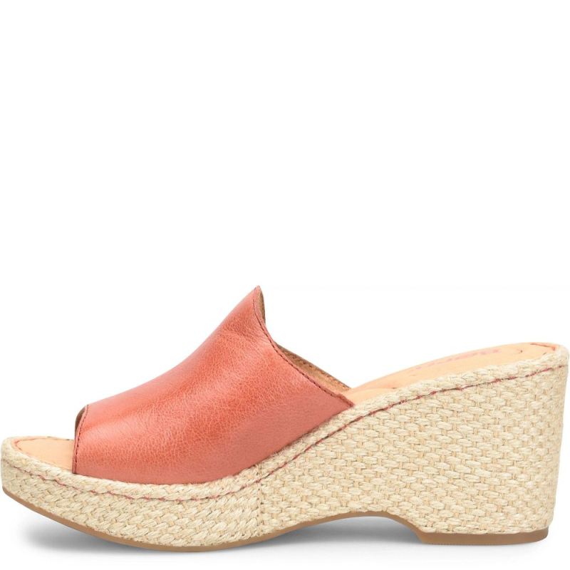 Born Women's Lilah Sandals - Rust Cayenne (Red)