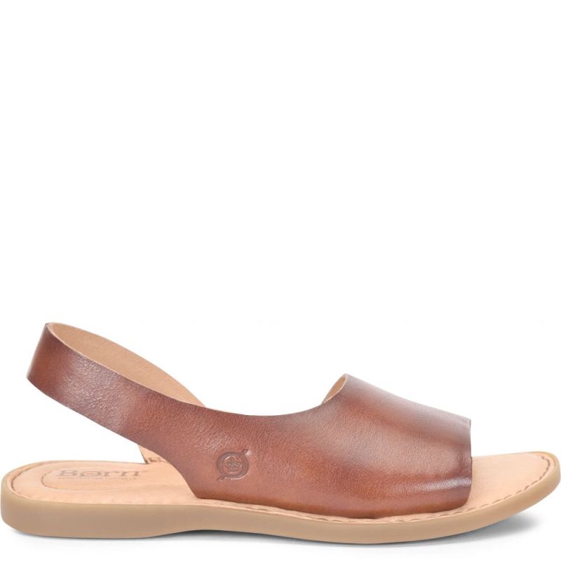 Born Women's Inlet Sandals - Dark Tan Bourbon (Brown)