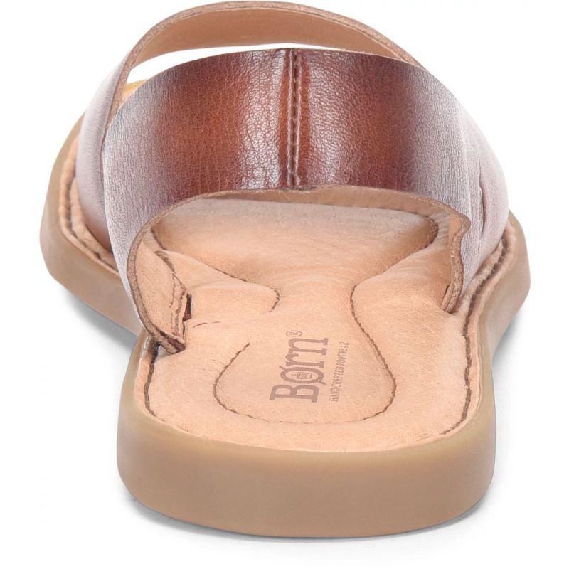 Born Women's Inlet Sandals - Dark Tan Bourbon (Brown)