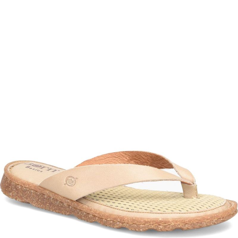 Born Women's Bora Basic Sandals - Natural Nude (Tan)