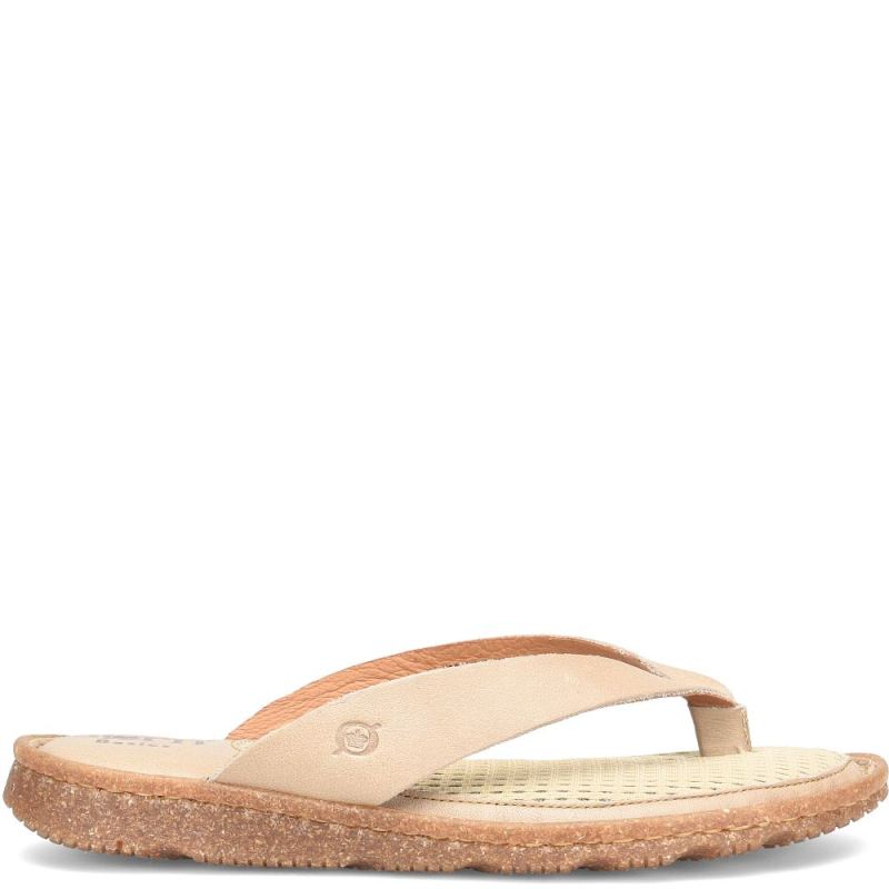 Born Women's Bora Basic Sandals - Natural Nude (Tan)