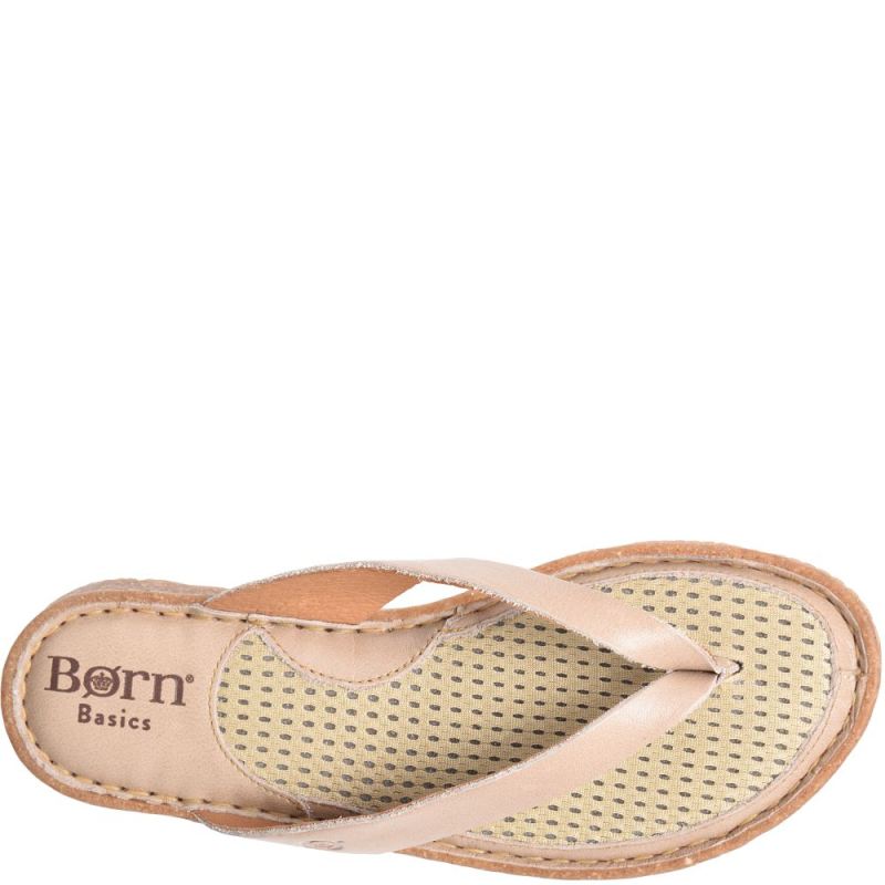 Born Women's Bora Basic Sandals - Natural Nude (Tan)