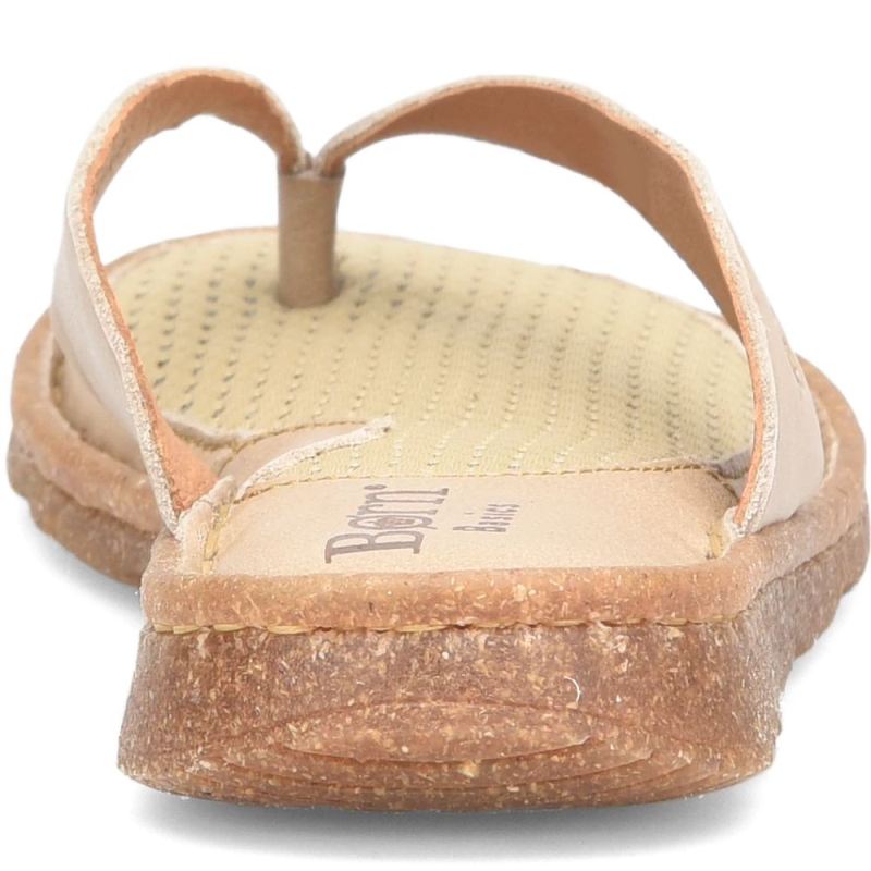 Born Women's Bora Basic Sandals - Natural Nude (Tan)