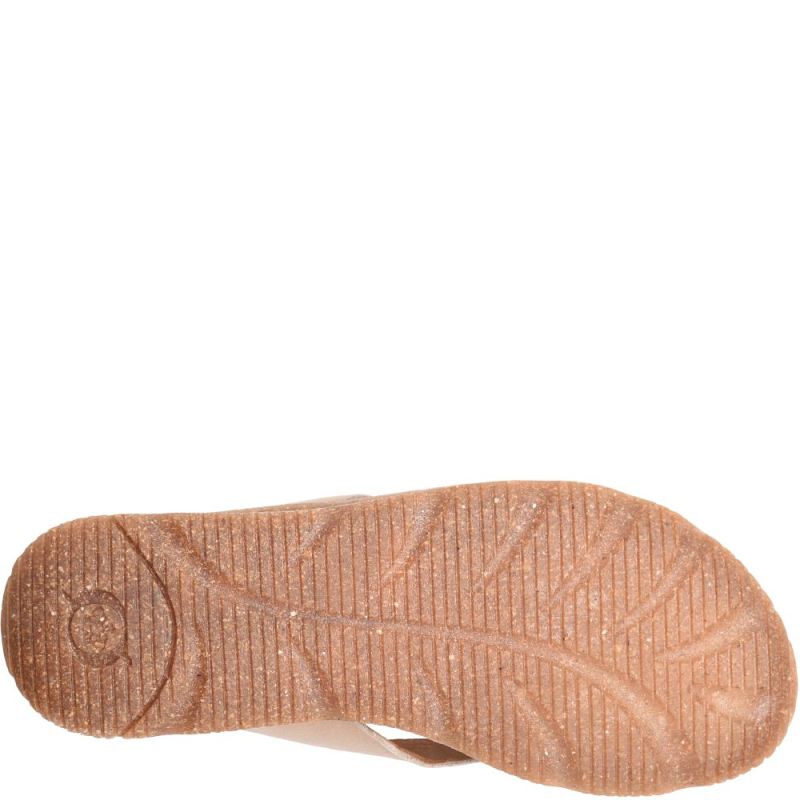 Born Women's Bora Basic Sandals - Natural Nude (Tan)