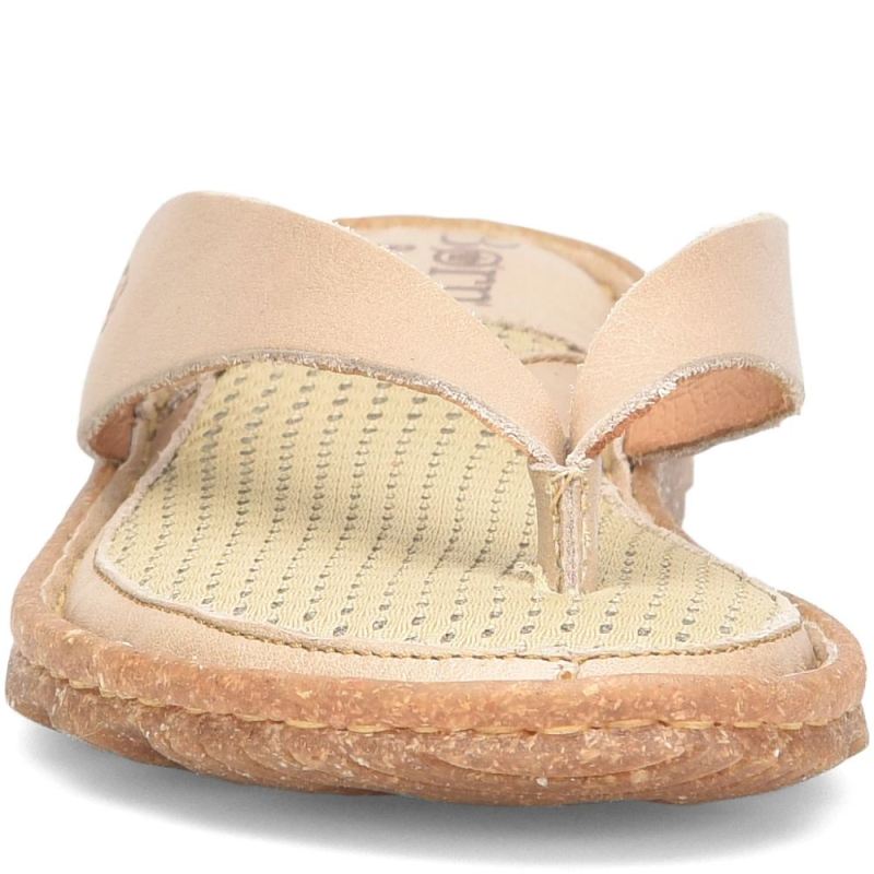 Born Women's Bora Basic Sandals - Natural Nude (Tan)