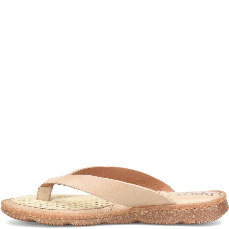 Born Women's Bora Basic Sandals - Natural Nude (Tan)