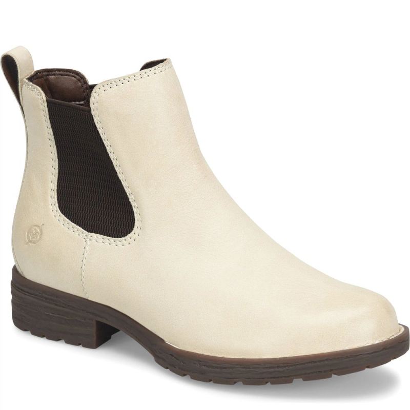 Born Women's Cove Boots - Cream (White)