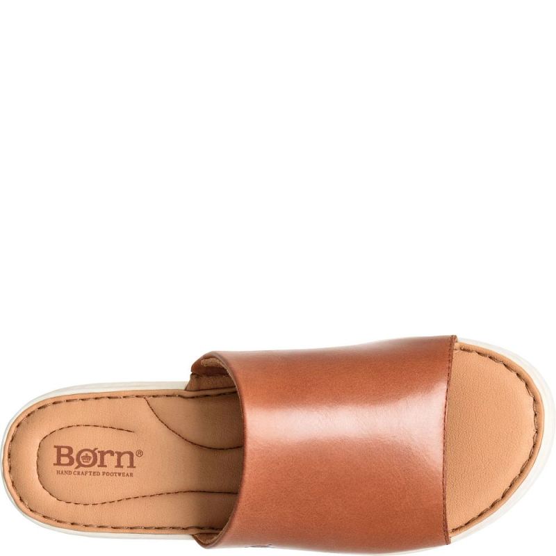 Born Women's Jill Sandals - Cognac (Brown)