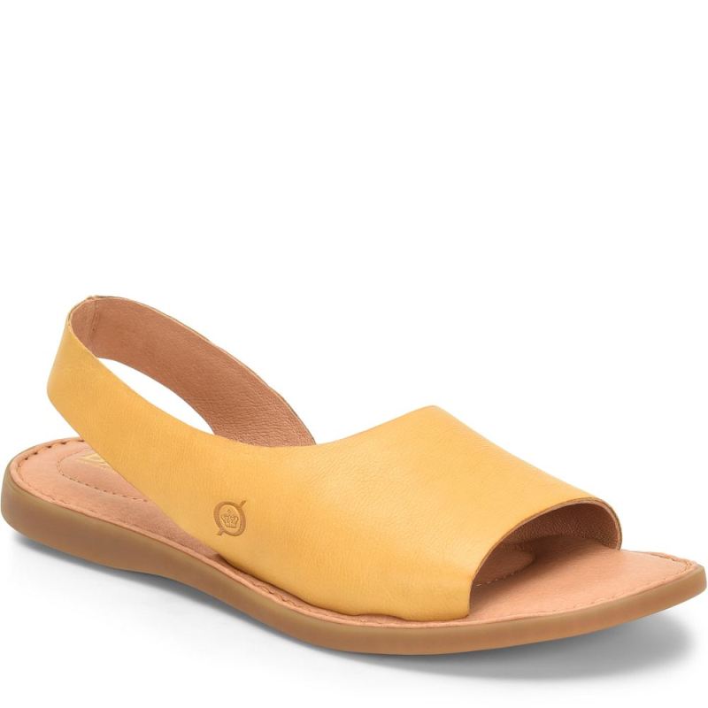 Born Women's Inlet Sandals - Ocra (Yellow)