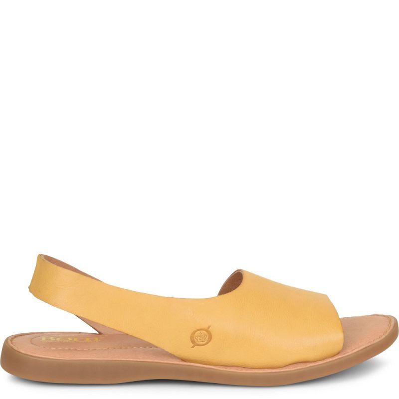 Born Women's Inlet Sandals - Ocra (Yellow)