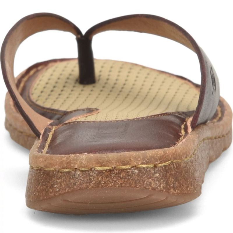 Born Women's Bora Basic Sandals - Dark Brown (Brown)