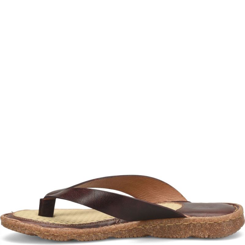 Born Women's Bora Basic Sandals - Dark Brown (Brown)