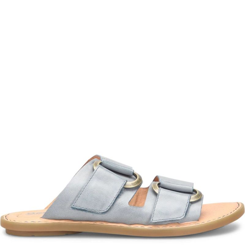 Born Women's Marston Sandals - Light Jeans (Blue)