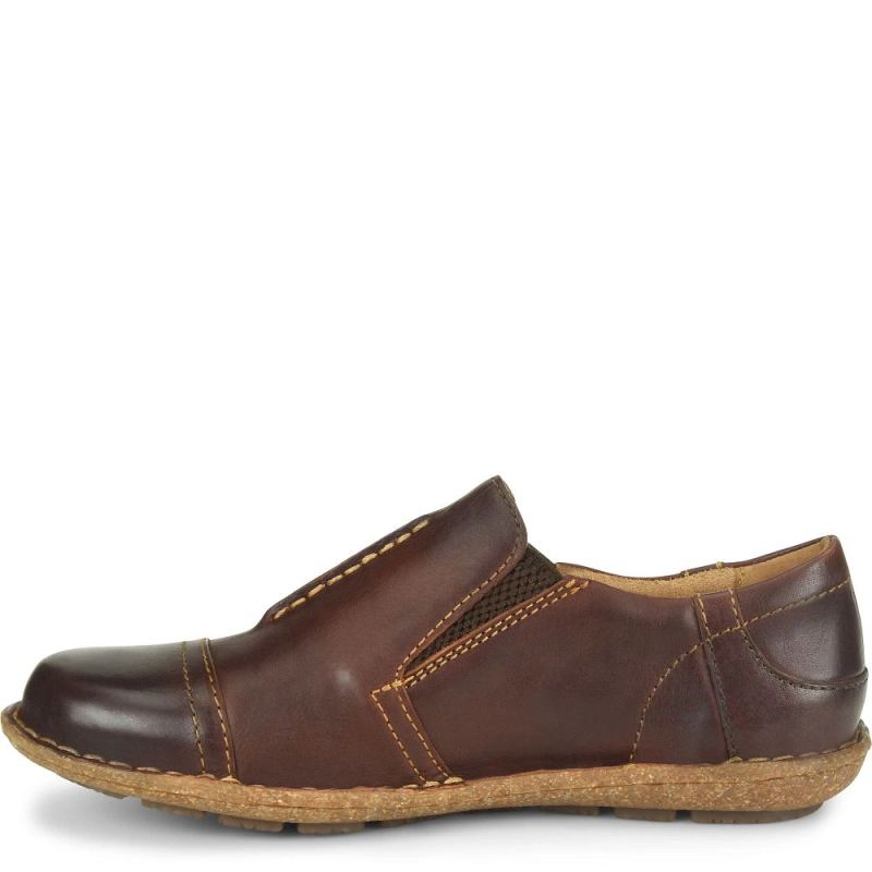 Born Women's Nampa Slip-Ons & Lace-Ups - Dk Brown Sequoia (Brown