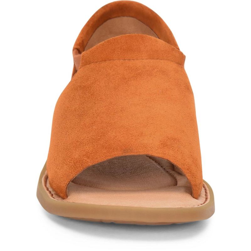 Born Women's Cove Modern Sandals - Cognac Suede (Brown)