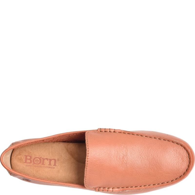 Born Men's Allan Slip-Ons & Lace-Ups - Rust Apache (Brown)