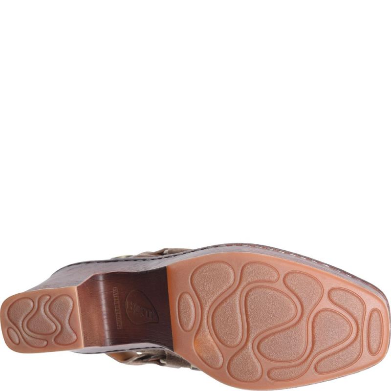 Born Women's Hudson Clogs - Taupe Distressed (Tan)