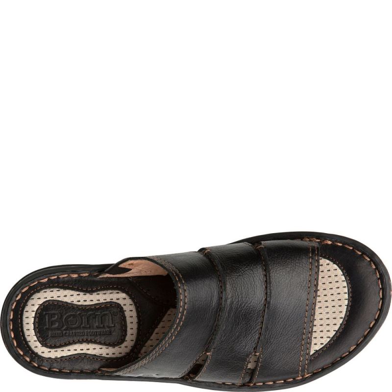 Born Men's Weiser Sandals - Black