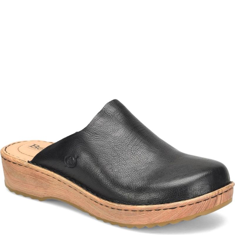 Born Women's Andy Clogs - Black