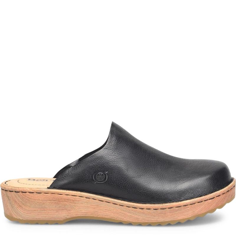 Born Women's Andy Clogs - Black