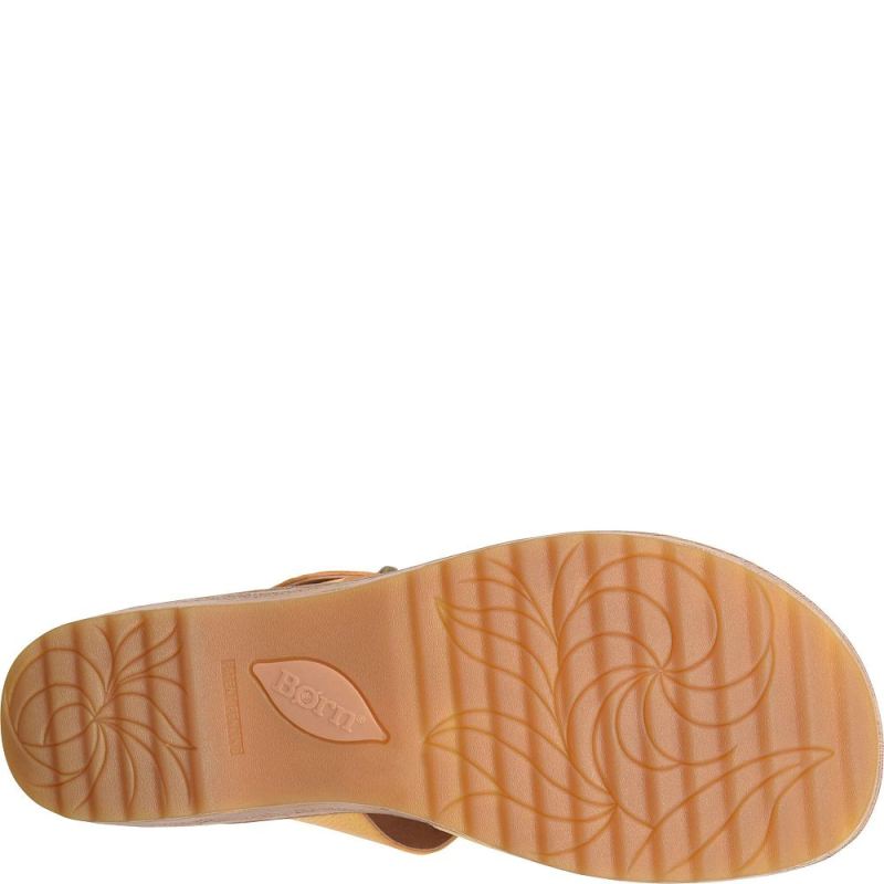 Born Women's Aida Sandals - Sunflower (Yellow)