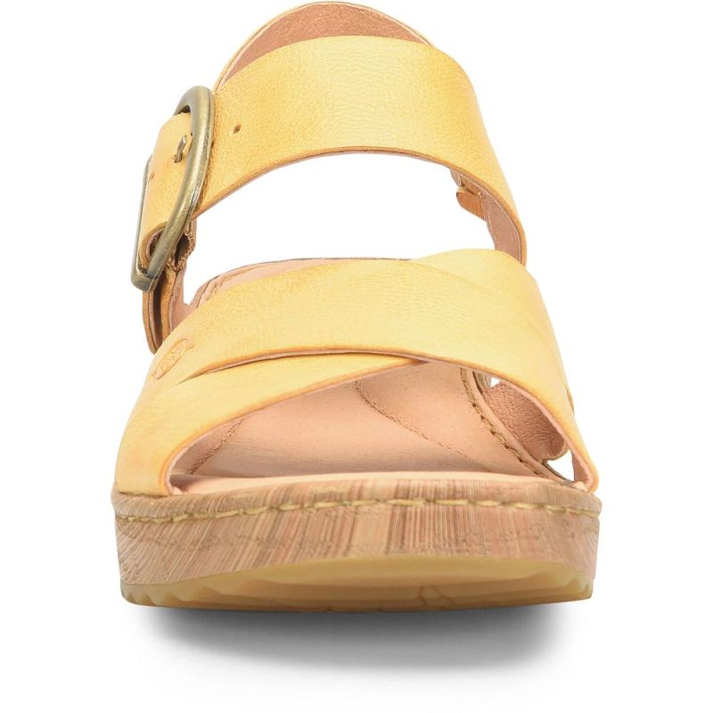 Born Women's Aida Sandals - Sunflower (Yellow)