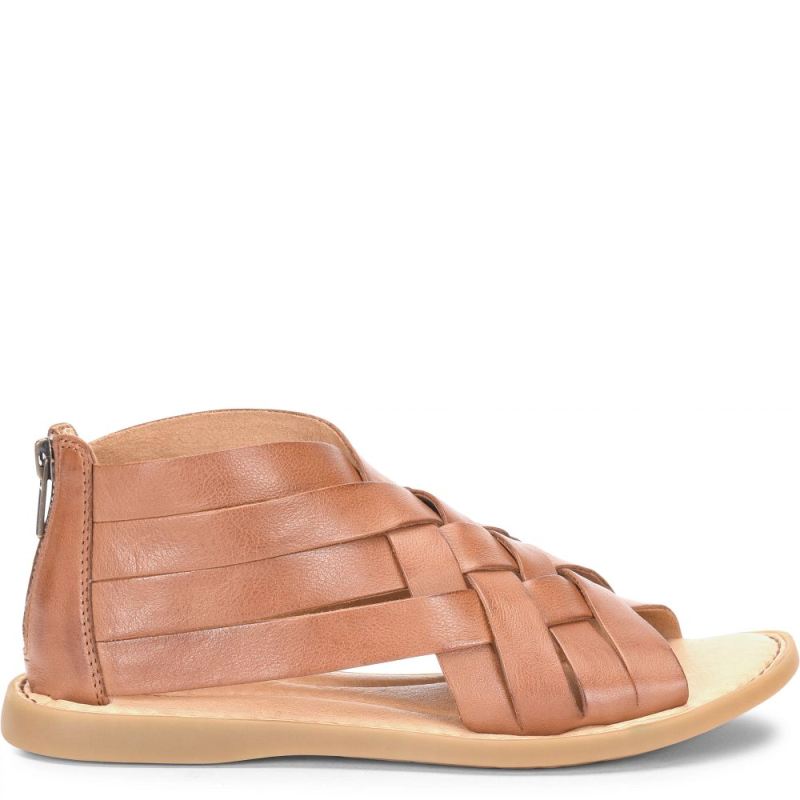 Born Women's Iwa Woven Sandals - Cuoio Brown (Brown)