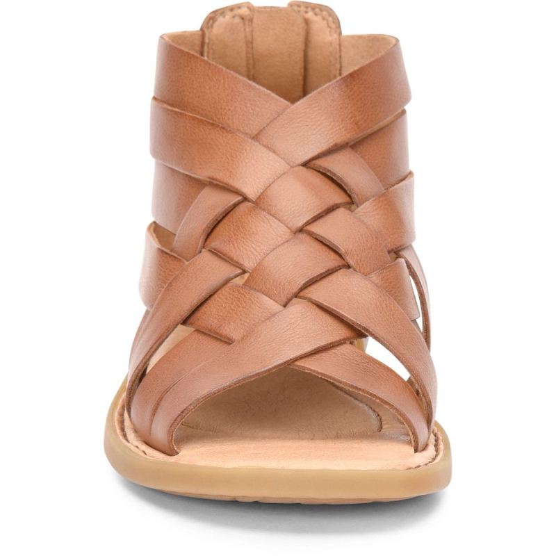 Born Women's Iwa Woven Sandals - Cuoio Brown (Brown)