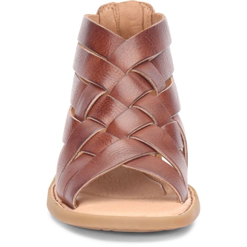 Born Women's Iwa Woven Sandals - Dark Tan Bourbon (Brown)