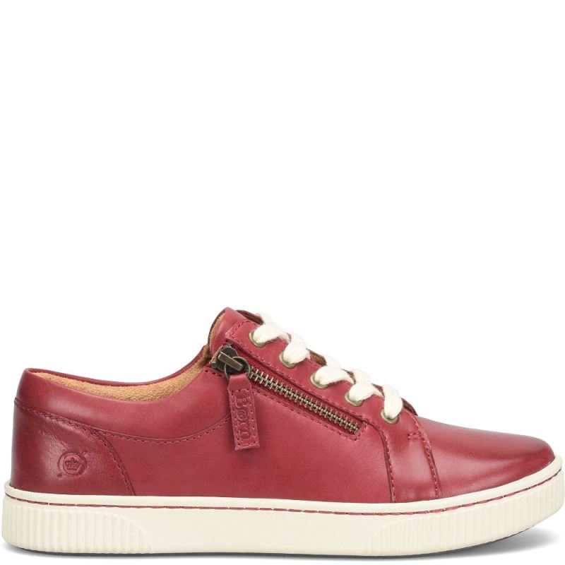 Born Women's Paloma Slip-Ons & Lace-Ups - Red