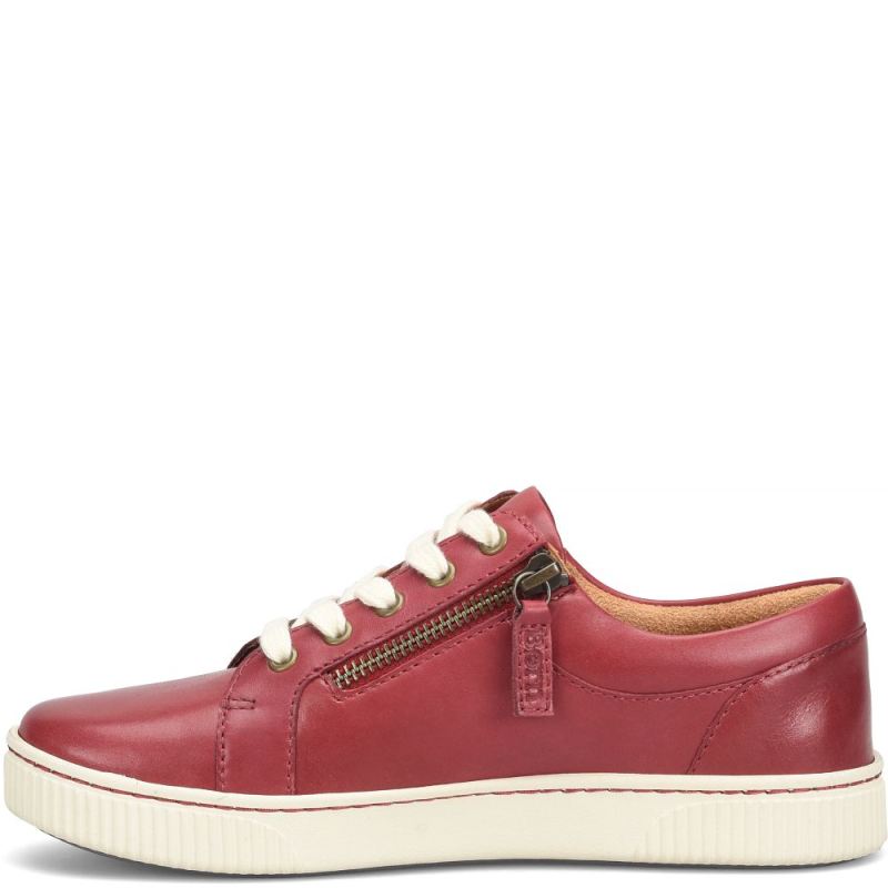 Born Women's Paloma Slip-Ons & Lace-Ups - Red