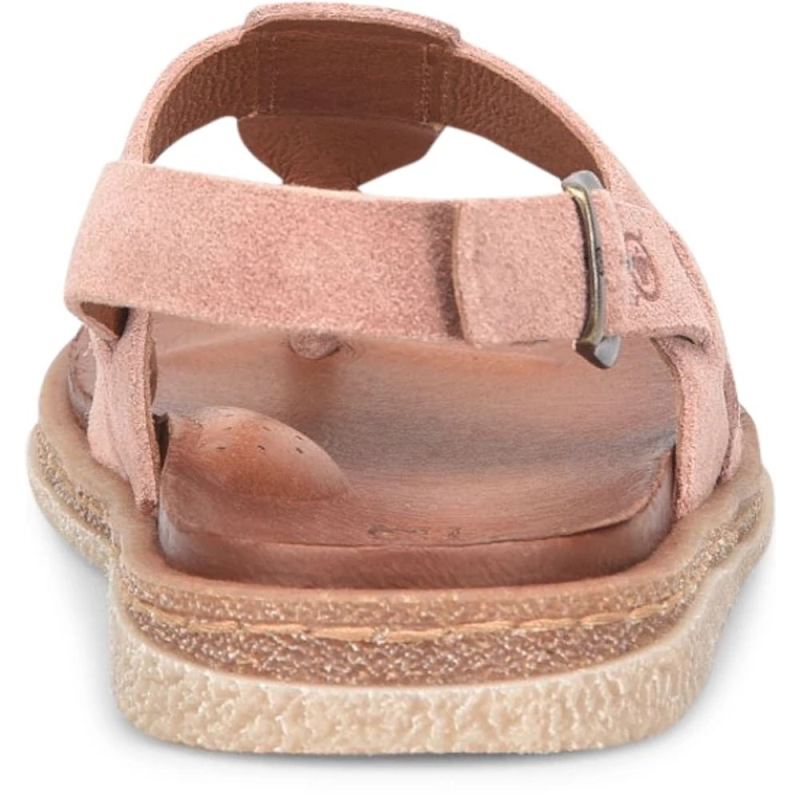 Born Women's Cammie Sandals - Blush Malve Suede (Pink)