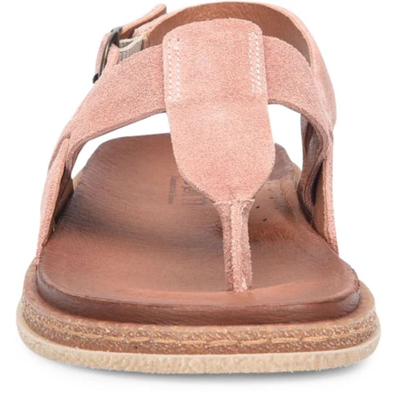 Born Women's Cammie Sandals - Blush Malve Suede (Pink)