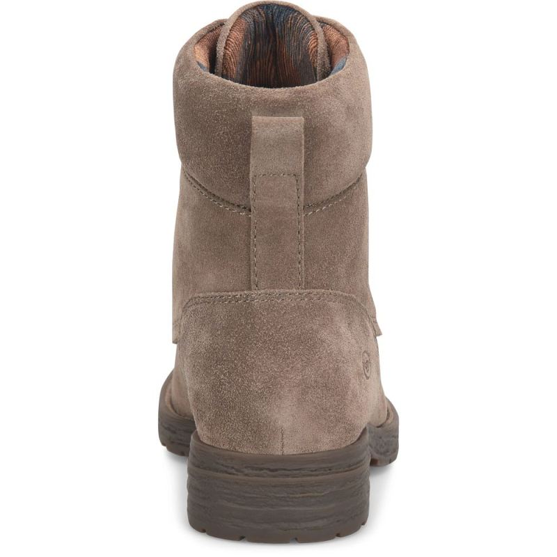 Born Women's Codi Boots - Mustang Taupe Suede (Tan)