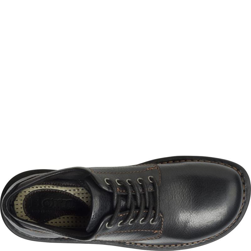 Born Men's Hutchins III Slip-Ons & Lace-Ups - Black